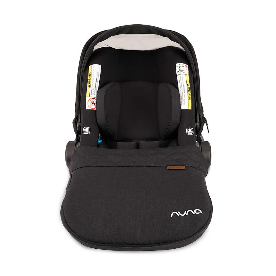 Nuna PIPA lite rx Black Caviar Footmuff Reviews Crate Kids