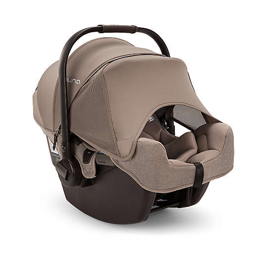 Nuna ® PIPA ™ rx Cedar Brown Reclining Infant Car Seat + PIPA RELX ™ Base
