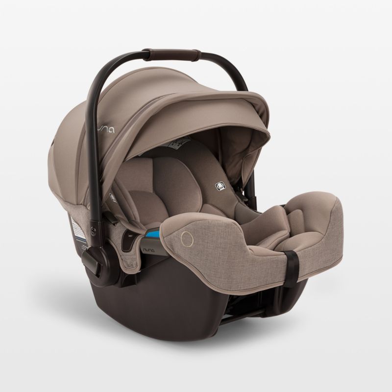 Nuna ® PIPA ™ rx Cedar Brown Reclining Infant Car Seat + PIPA RELX ™ Base - image 0 of 5