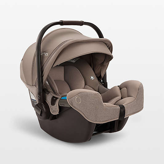 Nuna ® PIPA ™ rx Cedar Brown Reclining Infant Car Seat + PIPA RELX ™ Base