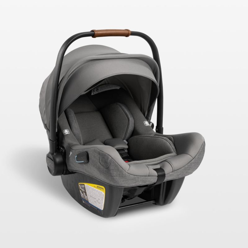 Nuna PIPA lite rx Granite Grey Lightweight Infant Car Seat + PIPA RELX