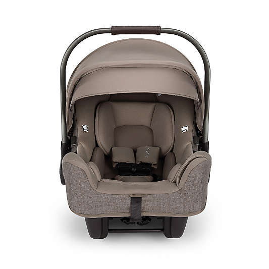 Nuna ® PIPA ™ rx Cedar Brown Reclining Infant Car Seat + PIPA RELX ™ Base