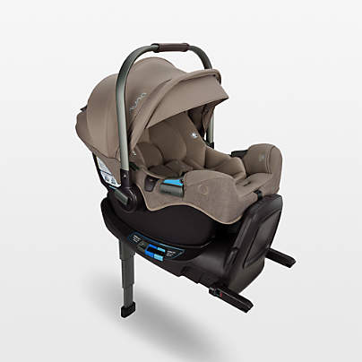 Nuna ® PIPA ™ rx Cedar Brown Reclining Infant Car Seat + PIPA RELX ™ Base