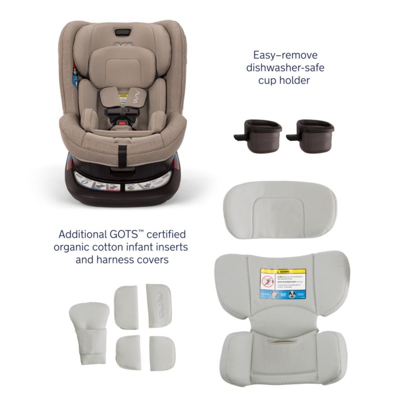 Nuna REVV ™ Cedar Brown Convertible Rotating Baby Car Seat - image 6 of 7