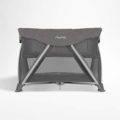 Nuna ® SENA aire ® Granite Grey Playard, Travel Crib and Changing Table