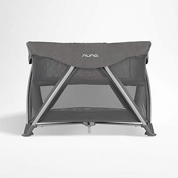 Nuna SENA aire Black Playard Travel Crib Reviews Crate Kids - Main Image