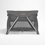 Nuna ® SENA aire ® Hazelwood Light Brown Playard and Travel Crib