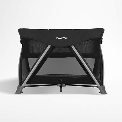 Nuna ® SENA aire ® Caviar Black Playard and Travel Crib