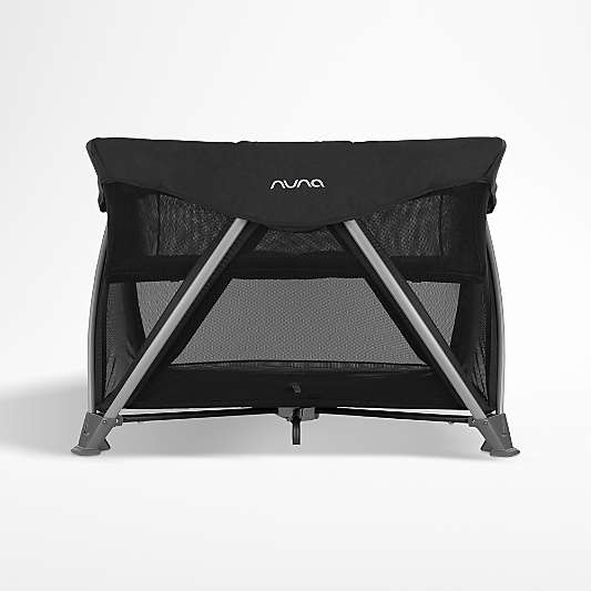 Nuna ® SENA aire ® Caviar Black Playard and Travel Crib