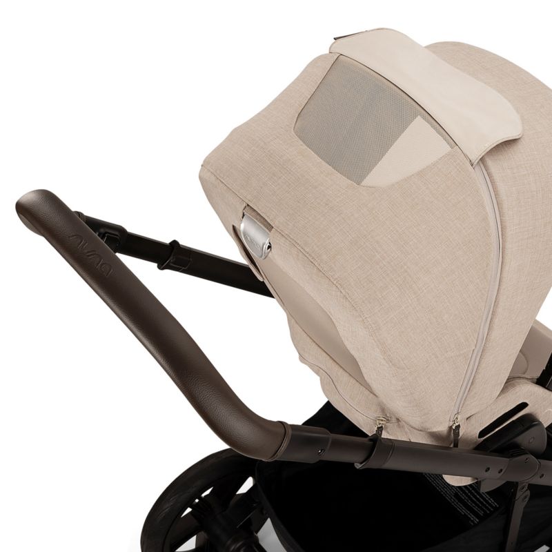 Nuna ® SWIV ™ Biscotti Brown Lightweight Baby Stroller - image 7 of 9