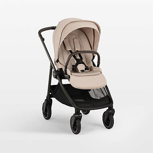 Nuna ® SWIV ™ Biscotti Brown Lightweight Baby Stroller
