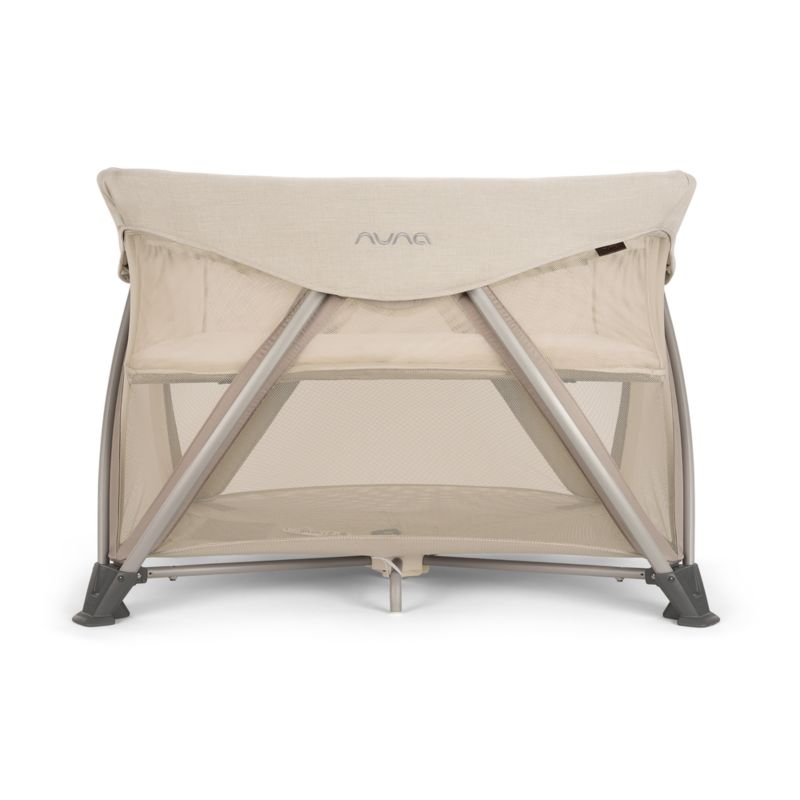 Nuna ® SENA ™ aire Biscotti Brown Baby Playard, Travel Crib and Changing Table - image 2 of 9