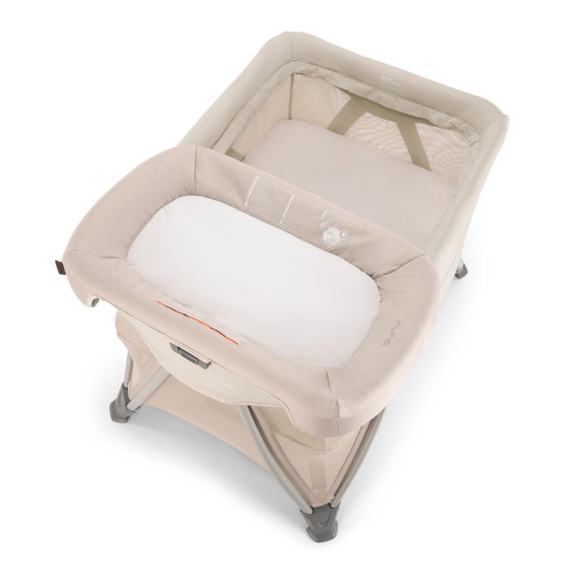 Nuna ® SENA ™ aire Biscotti Brown Baby Playard, Travel Crib and Changing Table - image 3 of 9