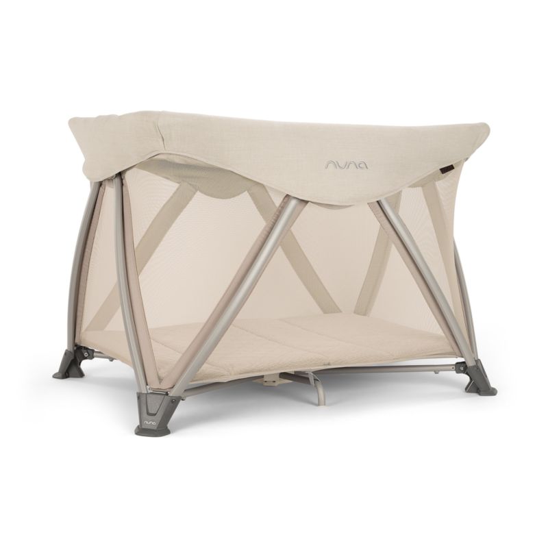 Nuna SENA aire Biscotti Brown Baby Playard Travel Crib and Changing Table Reviews Crate Kids