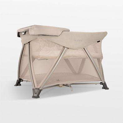 View Nuna ® SENA ™ aire Biscotti Brown Baby Playard, Travel Crib and Changing Table details