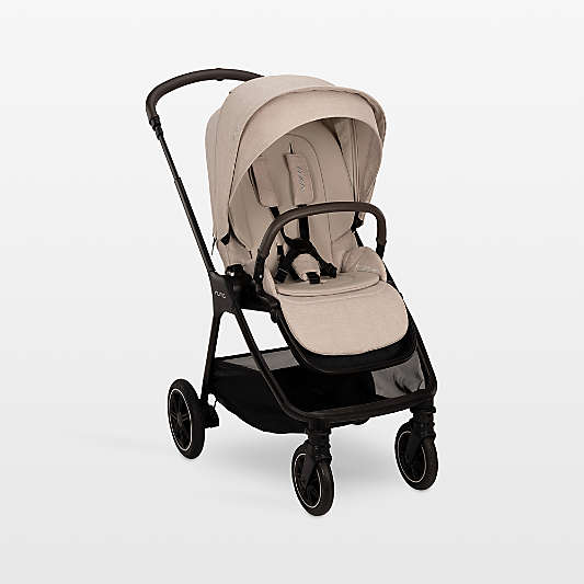 Nuna ® TRIV ™ next Biscotti Brown Compact Foldable Baby Stroller