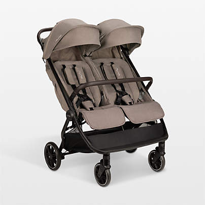 Nuna ® TRVL ™ Dubl Cedar Brown Compact Travel Baby Stroller