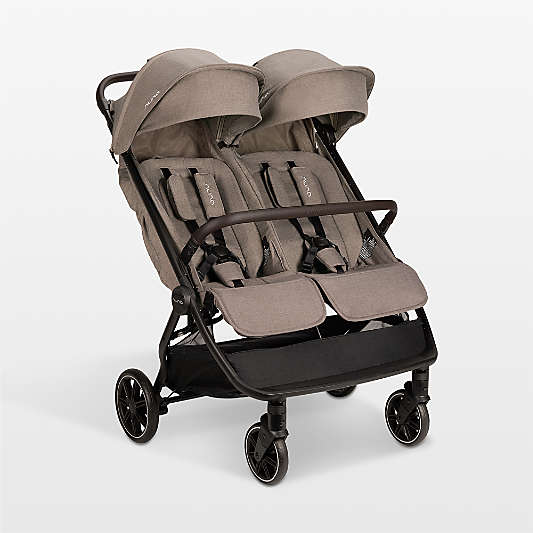 Nuna ® TRVL ™ Dubl Cedar Brown Compact Travel Baby Stroller