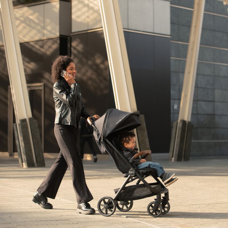 Nuna ® TRVL LX ™ Caviar Black Compact Travel Baby Stroller - image 1 of 11