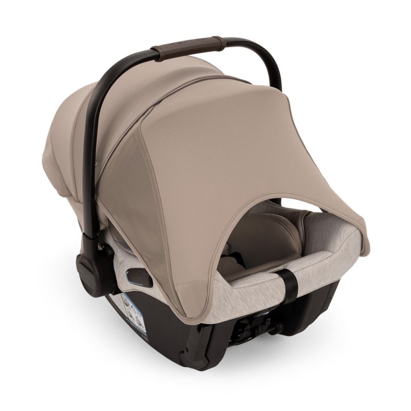 Nuna ® PIPA ™ Urbn Cedar Brown Baseless Baby Car Seat + TRVL LX ™ Stroller Next Travel System - image 7 of 11