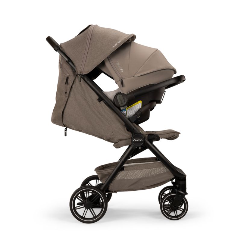 Nuna ® PIPA ™ Urbn Cedar Brown Baseless Baby Car Seat + TRVL LX ™ Stroller Next Travel System - image 6 of 11