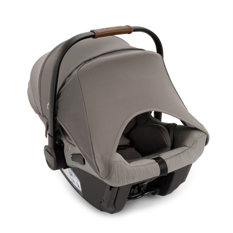 Nuna ® PIPA ™ Urbn Granite Grey Baseless Baby Car Seat + TRVL LX ™ Stroller Next Travel System - image 7 of 12