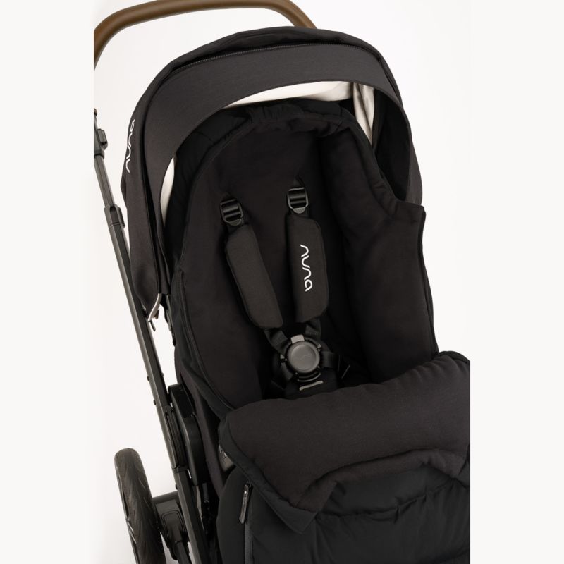 Nuna ® Caviar Black Winter Stroller Footmuff and Mitten Set - image 5 of 7