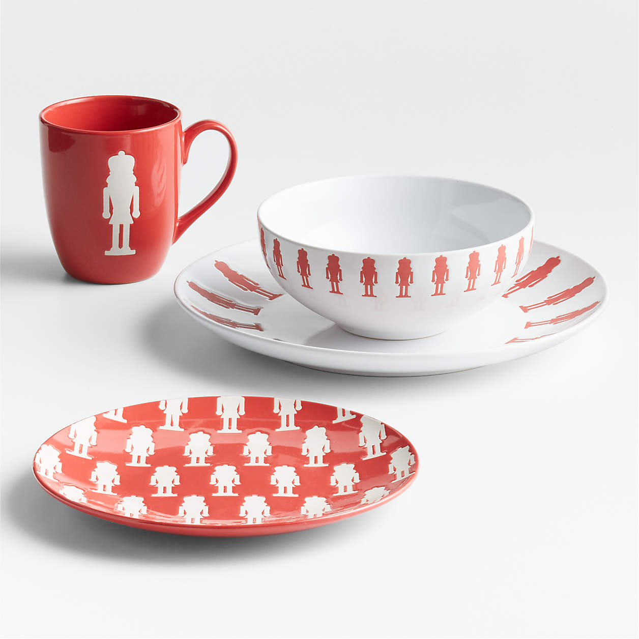 Nutcracker 4Piece Place Setting Crate & Barrel