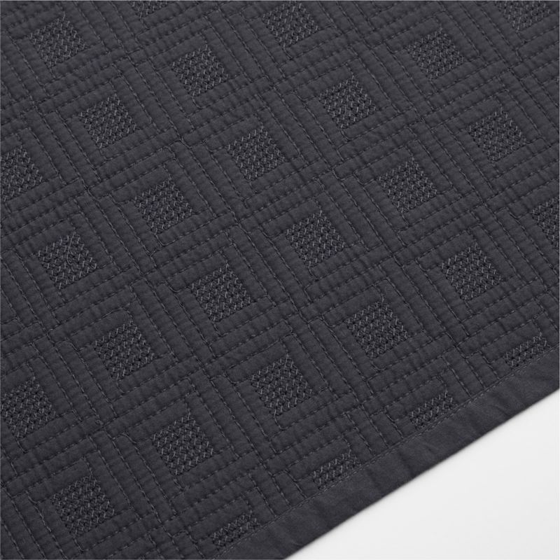 Navy Quilted Cotton Placemat - image 1 of 2