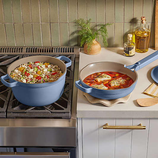 Our Place Blue Salt Ceramic Non-Stick Cookware Duo
