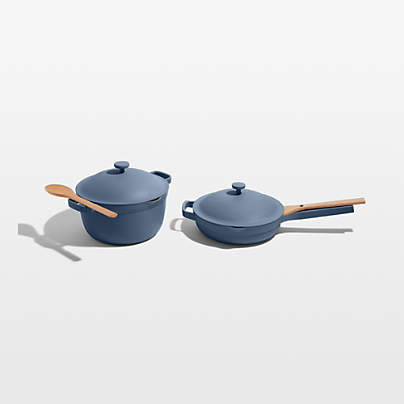 Our Place Blue Salt Ceramic Non-Stick Cookware Duo