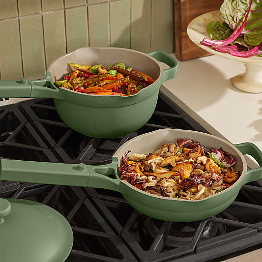 Our Place Sage Ceramic Non-Stick Mini Cookware Duo