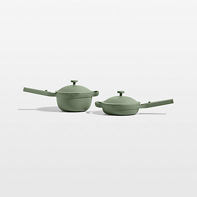 View Our Place Sage Ceramic Non-Stick Mini Cookware Duo details