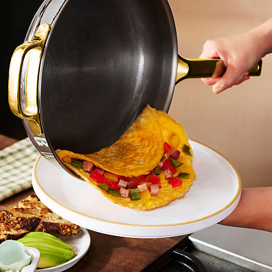 Our Place Chrome and Gold Titanium Always Pan ® Pro