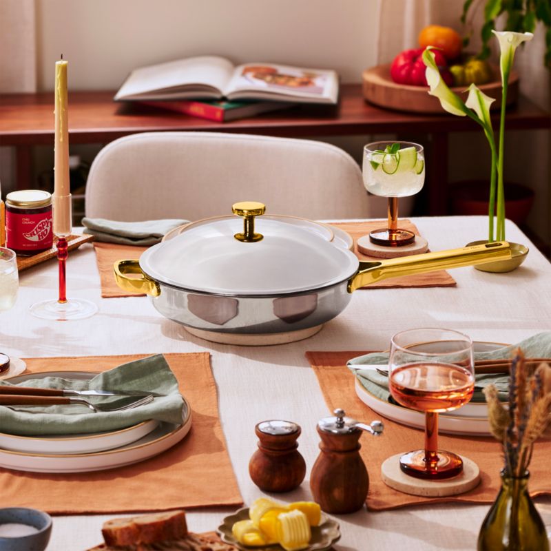 Our Place Chrome and Gold Titanium Always Pan ® Pro - image 4 of 5