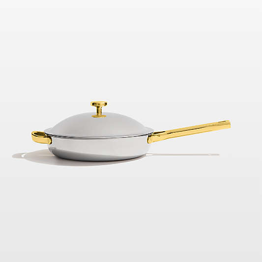 Our Place Chrome and Gold Titanium Always Pan ® Pro