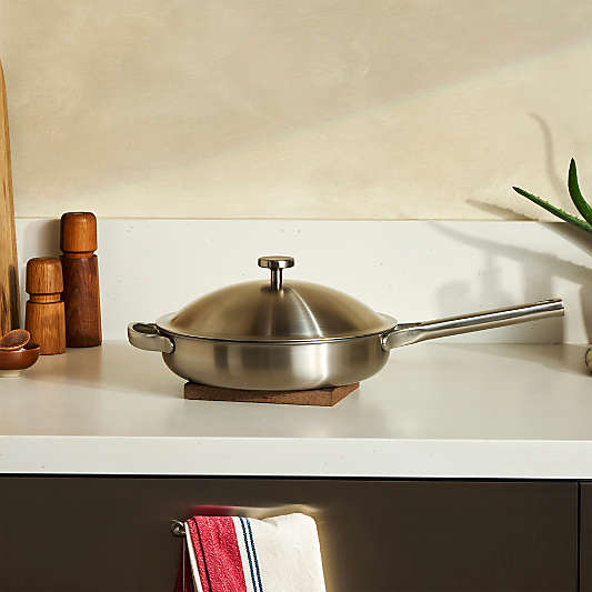 Our Place Brushed Stainless Steel Titanium Always Pan ® Pro