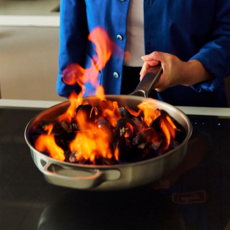 Our Place Brushed Stainless Steel Titanium Always Pan ® Pro - image 3 of 4