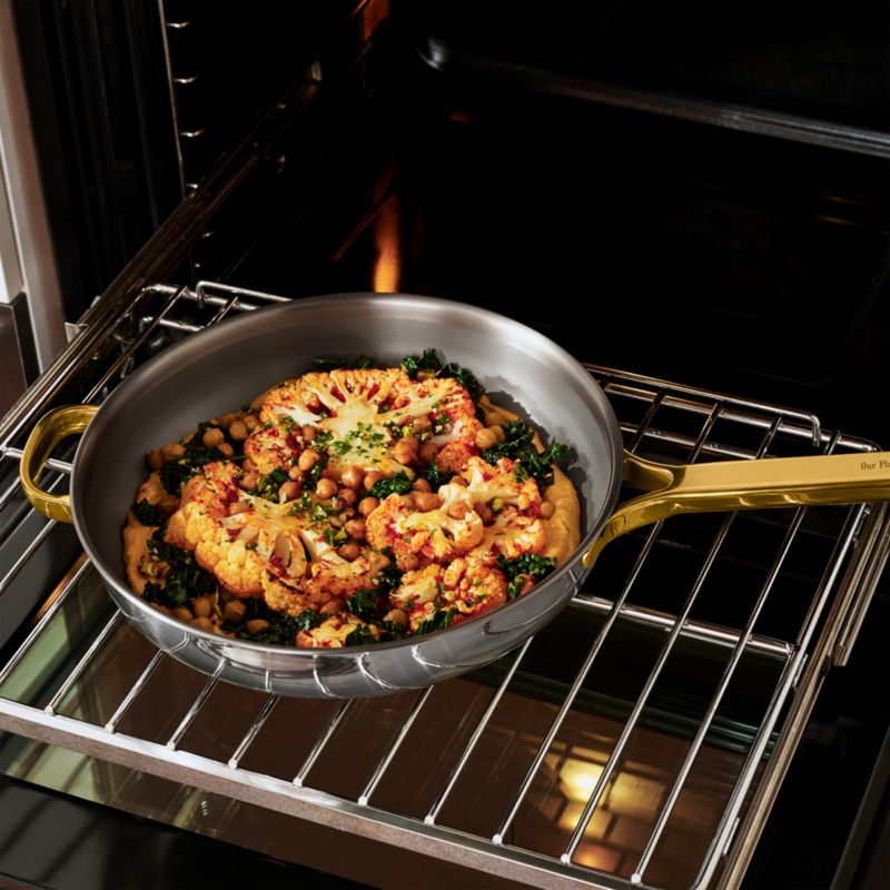 Our Place Chrome and Gold Titanium Large Always Pan ® Pro - image 4 of 5