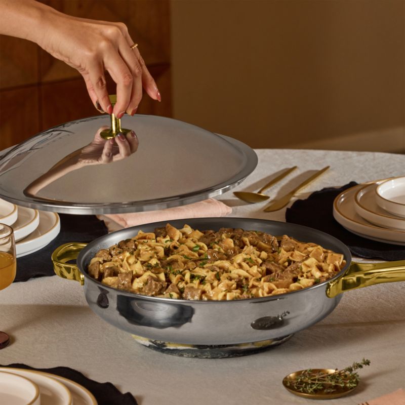 Our Place Chrome and Gold Titanium Large Always Pan ® Pro - image 3 of 5