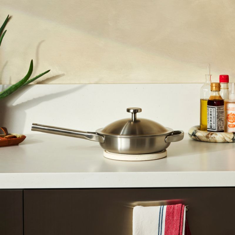 Our Place Brushed Stainless Steel Titanium Mini Always Pan ® Pro - image 2 of 3