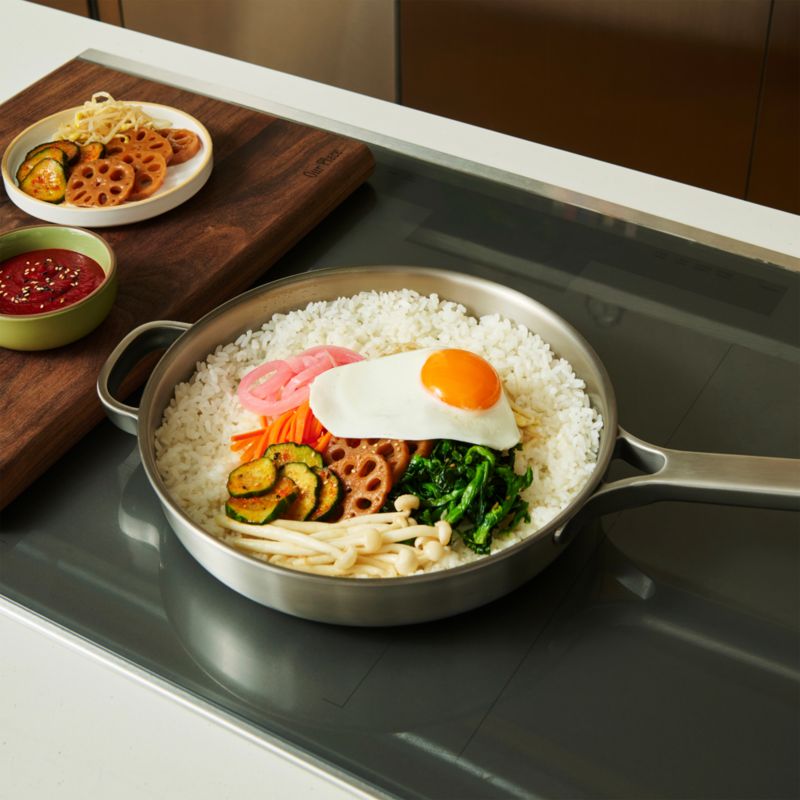 Our Place Titanium Pro Brushed Stainless Steel Cookware Duo - image 3 of 5