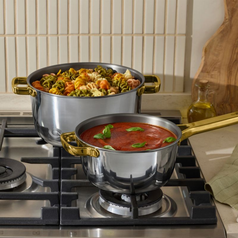 Our Place Titanium Pro Chrome and Gold 6-Piece Cookware Set - image 3 of 8