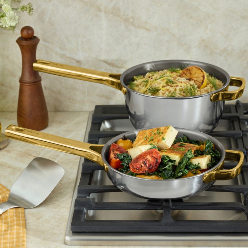 Our Place Titanium Pro Chrome and Gold 6-Piece Cookware Set - image 4 of 8