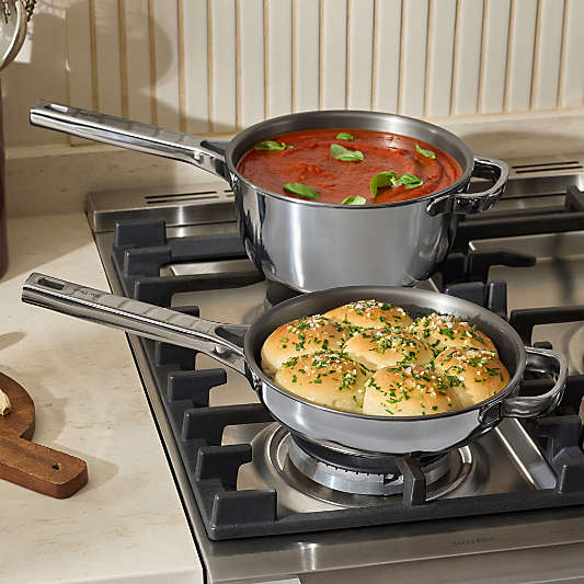 Our Place Titanium Pro Chrome Mini Cookware Duo
