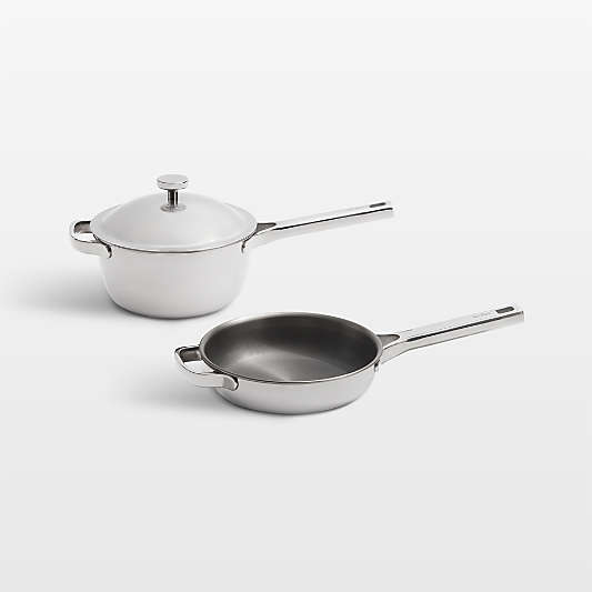 Our Place Titanium Pro Chrome Mini Cookware Duo