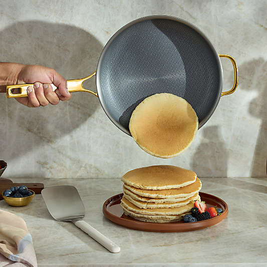 Our Place Titanium Always Pan ® Pro 10" Gold and Chrome Fry Pan