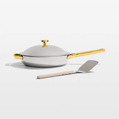 Our Place Titanium Always Pan ® Pro 10" Gold and Chrome Fry Pan