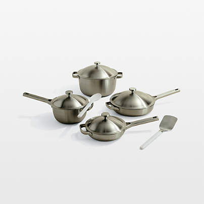 Our Place Brushed Titanium Pro Cookware Set