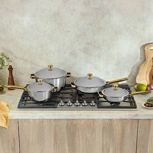 Our Place Titanium Pro Gold 10-Piece Cookware Set